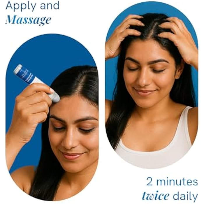 Be Bodywise Hair Growth Serum (Roll On) 25ml | 3% Redensyl, 2% Aminexil, 2% Anagain & 1% Rosemary | Thicker & Stronger Hair Growth | Prevents Hair Fall & Stimulates Hair Follicles | For All Hair Types - Image 5